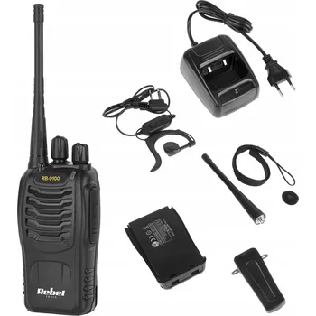 IP kamera Vysílačka radiotelefon walkie talkie PMR Rebel