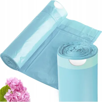 Pytle na odpadky Pytle na odpadky 35l se stahovací páskou, 15 ks, extra 2x SILNĚJŠÍ, vonné – FRESH