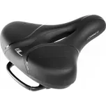 sedlo LONGUS Comut-E VXL černé, paměťová pěna s dí