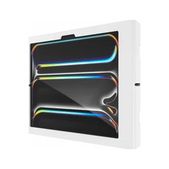 Tablet Compulocks iPad Pro M4 13" (2024), Apex Secured Enclosure Wall Mount - Škříň - pro tablet - zabezpečený - uzamykatelný - kovový rám - bílá - velikost obrazovky: 13" - montáž na stěnu - pro Apple 13-in