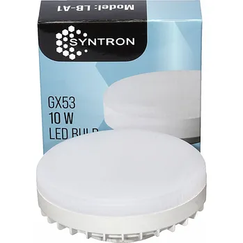 Žárovka LED žárovka Syntron GX53 10W 850 lm neutrální bílá 4000 K kulatá