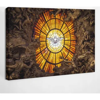 Obraz Obraz Canvas na plátně Dárek Vitráž Duch svatý 30x20 cm