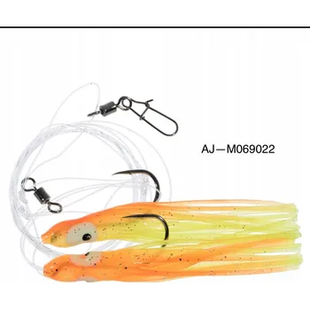 Vrták Jaxon HOTOVÁ SADA NA MOŘSKÝ RYBOLOV OCTOPUS #5/0 - 0,60mm 150cm - 1 Ks. barva-06