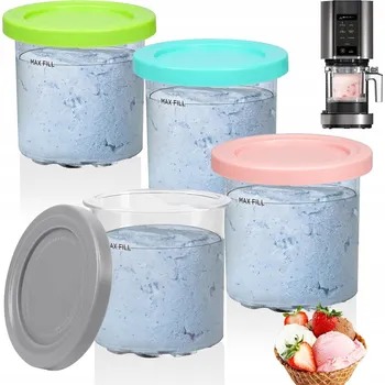 Dóza na potraviny Nádoby pro Ninja CREAMi Ice Cream Maker, nádoby na potraviny