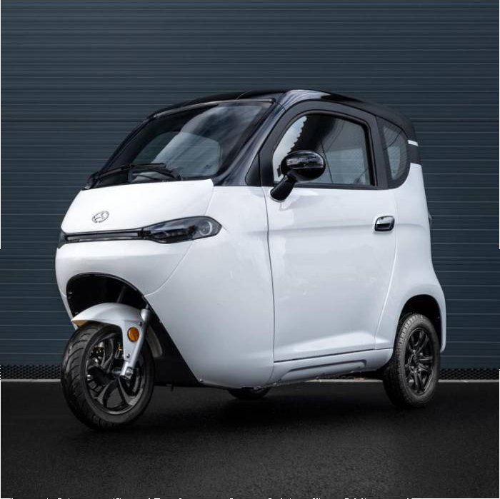 Elektro tříkolka LR E-Car E3 2kW (60V 58Ah AGM) Bílá
