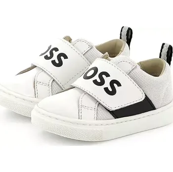 Chlapecké tenisky Dětské sneakers boty BOSS bílá barva, J52161 J52161.19.21 00X, EUR 20