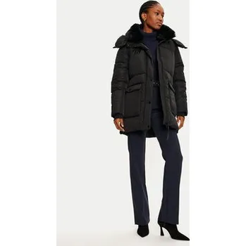 Rinascimento Zimní bunda CFC0118343003 Černá Loose Fit XL