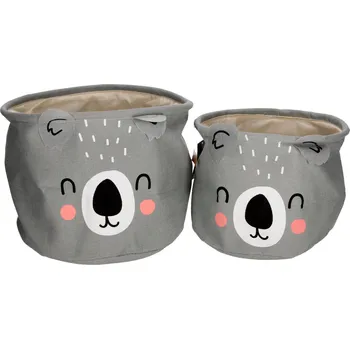 Úložný box Sada 2 látkových košů Koala