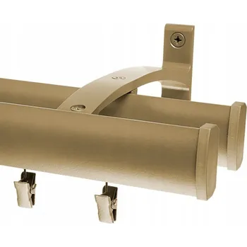 Garnýž VOPPI GARNÝŽ DVOJITÁ CLASSIC SE ŽABKAMI 340 CM SATÉNOVÁ