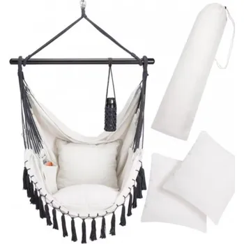 Hračka pro nejmenší Detex 109253 závěsné křeslo Mandy krémové