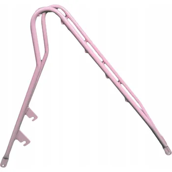 nosiče na kolo Zadní nosič na kolo RoyalBi Bagażnik tylny różowy pudrowy cruiser na sedlovku/rám