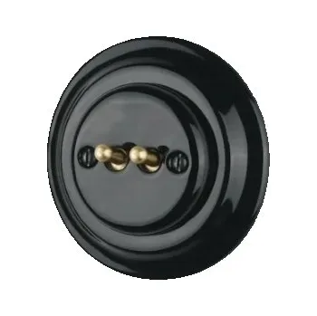 vypínač Keramický schodišťový vypínač pod omítku Retro PRL