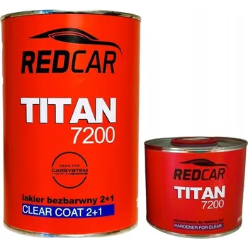 Lak na dřevo BEZBARVÝ LAK REDCAR TITAN 7200 1,5 sada