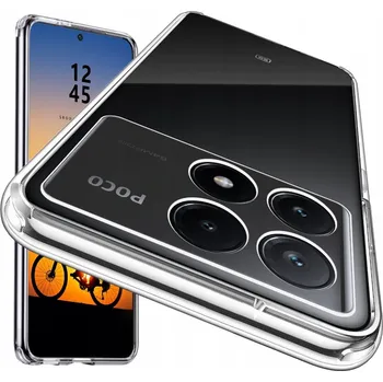 Pouzdro na mobilní telefon Zadní Kryt WWW pro Xiaomi POCO X6 Pro bezbarvý