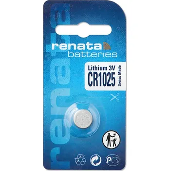 Článková baterie Baterie Renata CR1025, DL1025, 3V, blistr 1 ks