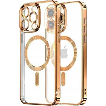 Pouzdro na mobilní telefon Zadní Kryt MBM pro Apple iPhone 15 Pro zlatý