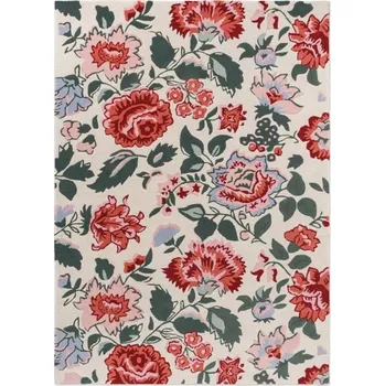 Koberec Kusový koberec Laura Ashley Wendling Floral poppy red 083100 Brink & Campman 140 x 200