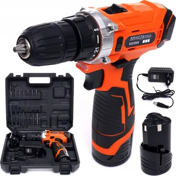 Aku Šroubovák Kraft&Dele akumulátorový 12 V KD3068