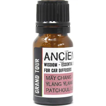 Vonný olej Ancient Wisdom Vonný esenciální olej Grand Tour Směs pro auto difuzéry, 10 ml