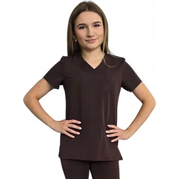 Pánská mikina Mikina halenka čokoládová, volný střih, prémiová kvalita, vel. XL