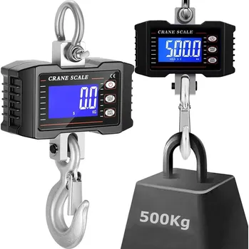 Dílna VERK GROUP Závěsná skladovací váha lcd displej, 500kg