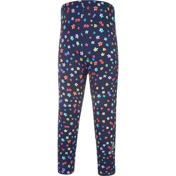 Dívčí legíny Little Angel legíny - tm.modrá kvítka Velikost: 104