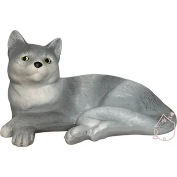 Zahradní dekorace Kocour Eliáš ručně malovaný