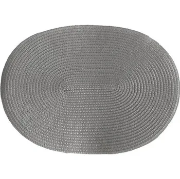 prostírání IMPOL TRADE Prostírání RATAN oválné šedé