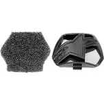 Kryt bradové ventilace pro přilby SUPERTECH S-M10 a S-M8, ALPINESTARS (černá, vč. uhlíkového filtru, verze ECE 22.05)