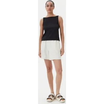 Liu Jo Šortky z materiálu TA5227 J4869 Écru Relaxed Fit L