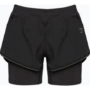 Dámské kraťasy GYMSHARK Dámské šortky na rychlostní trénink XS ČERNÁ