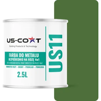 barva na kov BARVA NA KOV NA REZ PLECH 4v1 ZELENÁ TRAVNATÁ RAL 6010 SATÉN 2,5L