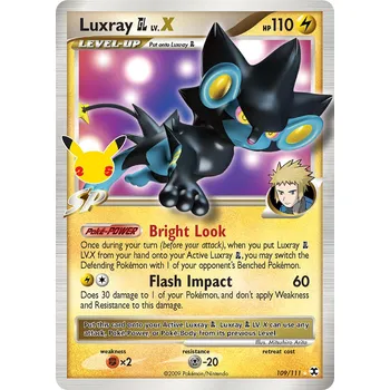 Sběratelská karetní hra Luxray [GL] LV.X CEL RR 109