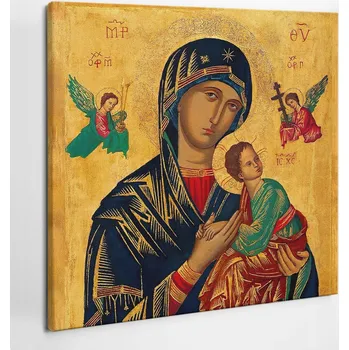 Obraz Obraz Canvas na Plátně Dárek Matka Boží Neustálé Pomoci 60x60 cm