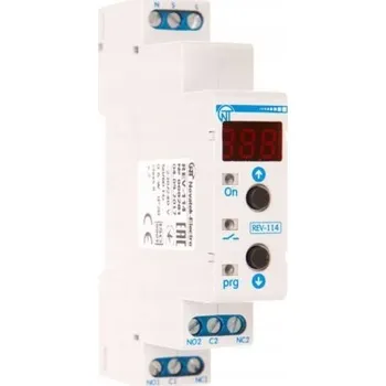 Relé Multifunkční časové relé 230V AC 0,1s-10 dní REV-114