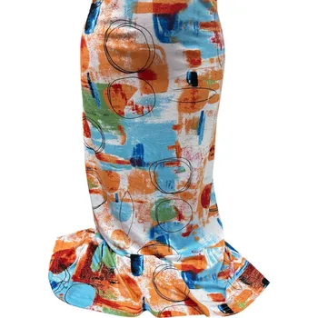 Dámská sukně Sukně VĚRA, Barva Světle modrá, Velikost XL 44, Materiál 96% Viskoza 4% Lycra