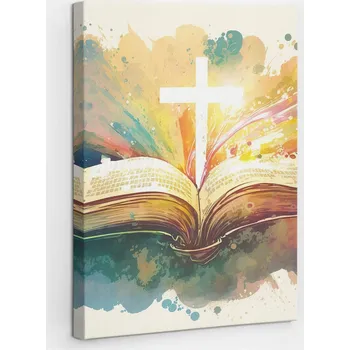 Obraz Foto-Obraz na plátně Domov Písmo svaté Bible motiv 20x30 cm