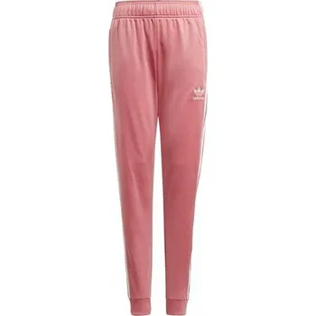 Dětské kalhoty adidas GN8456 SST TRACK Růžové Velikost 152