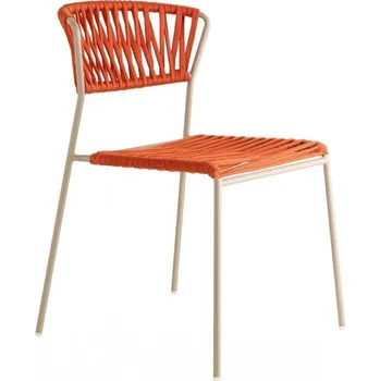 Jídelní židle Židle Lisa Filo šedo-oranžová