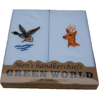 Látkový kapesník Mileta Dárkové myslivecké kapesníky 2ks