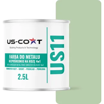 barva na kov BARVA NA KOV NA REZ PLECH 4v1 ZELENÁ PASTELOVÁ RAL 6019 LESK 2,5L