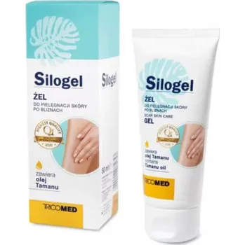 Pleťový krém Tricomed Silogel pro péči o pokožku s jizvami 50 ml