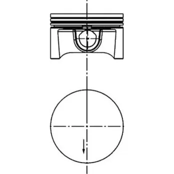 Motor automobilu Píst KOLBENSCHMIDT 40388600