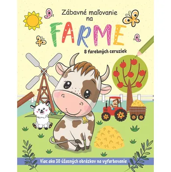 omalovánky Zábavné maľovanie na farme