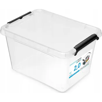 Příslušenství pro čtečku elektronické knihy Krabice s víkem MOXOM plast krabička bezbarvá 2 l