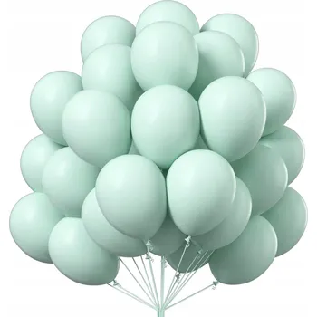 Balónek PartyWoo pastelově zelené balónky 50 Ks. 12'' (30 cm) Dekorace Oblouk BALÓNKY