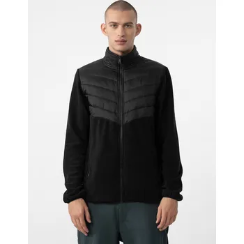 Pánská mikina Pánská fleecová mikina 4F černá 2697536