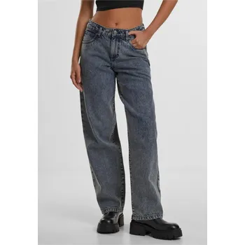 Dámské džíny Ladies Mid Waist 90´s Jeans - rinse washed 36