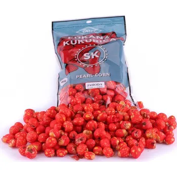 Umělá nástraha Krmiva Hulín Foukaná kukuřice - Jahoda, 40 g