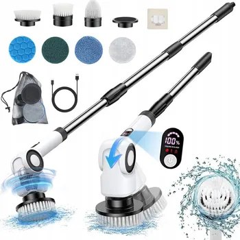 Vrták Elektrický kartáč na podlahu, okna, stěny/stropy, na čalounění Bedee